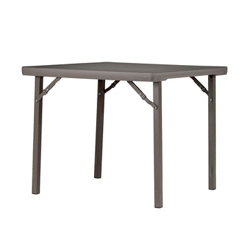 Premium Square Plastic Folding Table - 3ft x 3ft (910mm x 910mm)